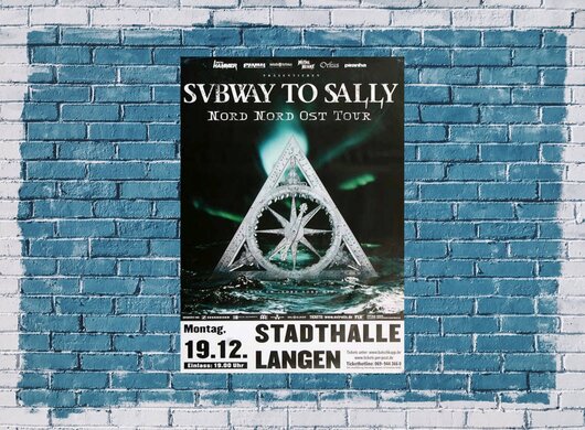 Subway to Sally - Nord Nord Ost, Langen 2005 - Konzertplakat
