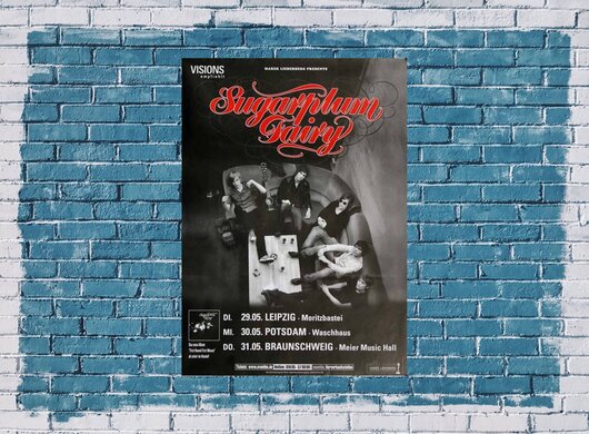 Sugarplum Fairy - In Concert, Tour 2007 - Konzertplakat
