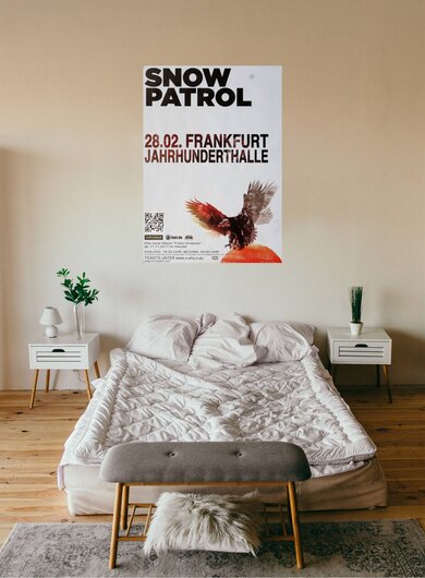 Snow Patrol - Fallen Empires, Frankfurt 2012 - Konzertplakat