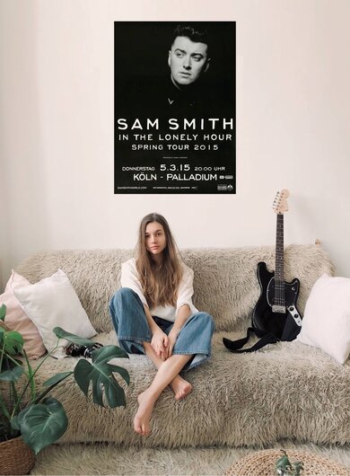 Sam Smith - Lonely Hour , Köln 2015 - Konzertplakat
