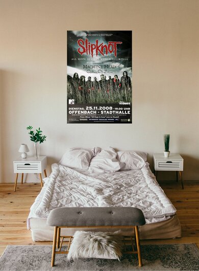 Slipknot - All Hope Is Gone, OF, 2008 - Konzertplakat