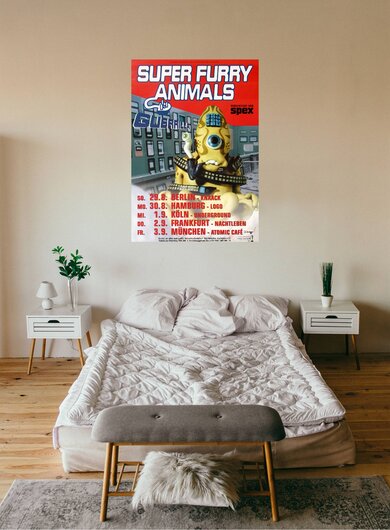 Super Furry Animals - Guerrilla, Tour 2000 - Konzertplakat