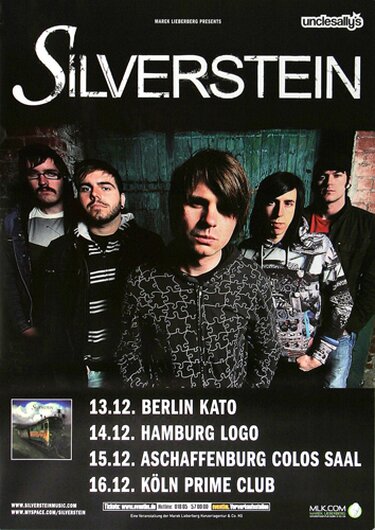 Silverstein - Arrival & Departures, Tour 2006 - Konzertplakat