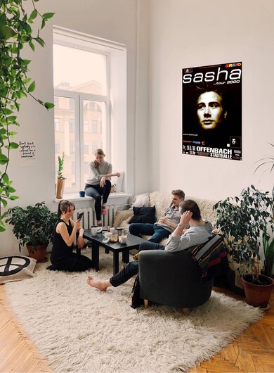Sasha - Live You, Frankfurt 2000 - Konzertplakat