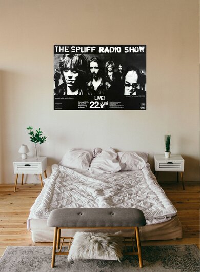 Spliff - The Radio Show, Regensburg 1981 - Konzertplakat