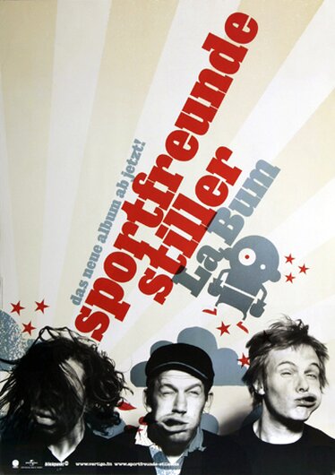 Sportfreunde Stiller - La Bum,  2007 - Konzertplakat