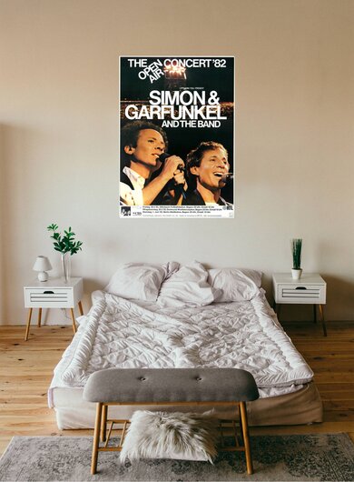 Simon & Garfunkel - The Open Air, Tour 1982 - Konzertplakat