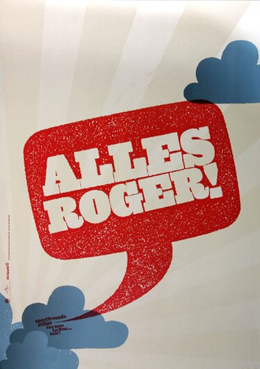 Sportfreunde Stiller - Alles Roger,  2007 - Konzertplakat