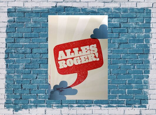 Sportfreunde Stiller - Alles Roger,  2007 - Konzertplakat