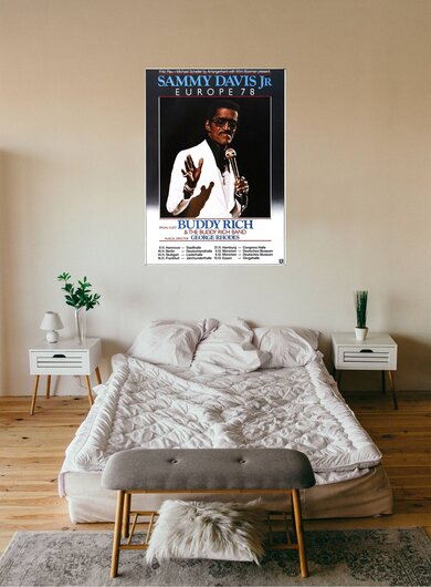 Sammy Davis Jr. - In Europe , Tour 1978 - Konzertplakat
