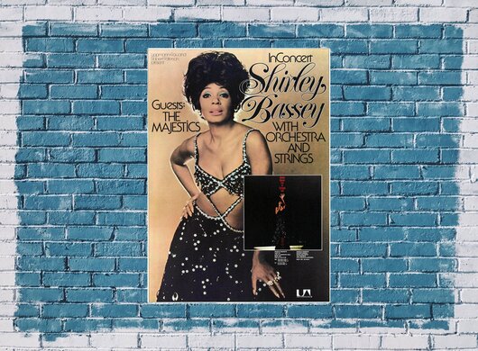 Shirley Bassey - Something Else,  1971 - Konzertplakat