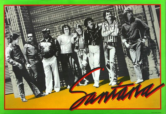 Santana - Shangó,  1982 - Konzertplakat