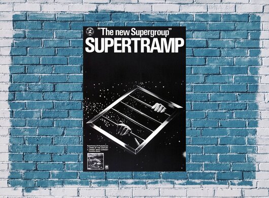 Supertramp - Crime Of The Century,  1974 - Konzertplakat