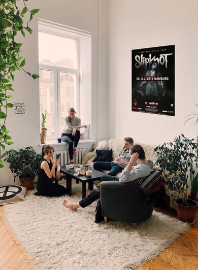 Slipknot - Prepare For Hell , Hamburg 2015 - Konzertplakat