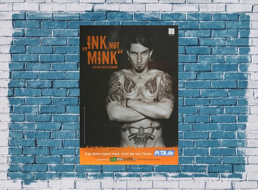 Stefan Kretzschmar - Ink Not Mink,  2003 - Konzertplakat