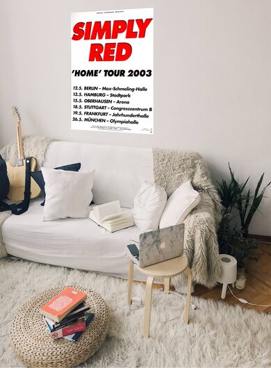 Simply Red - Home, Tour 2003 - Konzertplakat