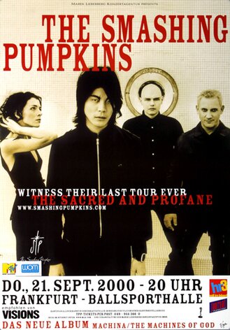 The Smashing Pumpkins - Scared & Profane, Frankfurt 2000...