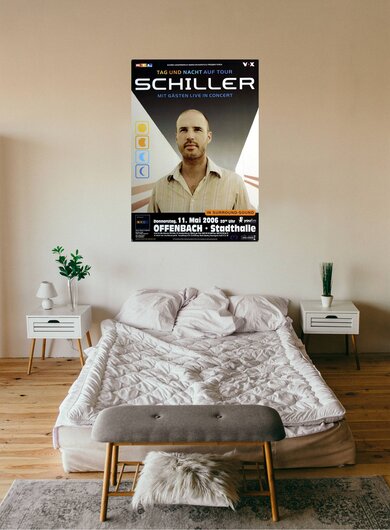 Schiller - Tag und Nacht , Frankfurt 2006 - Konzertplakat