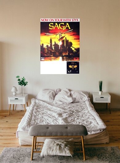Saga - Images at Twilight,  1980 - Konzertplakat