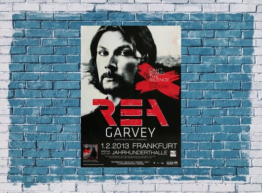Rea Garvey - Frankfurt, Frankfurt 2013 - Konzertplakat