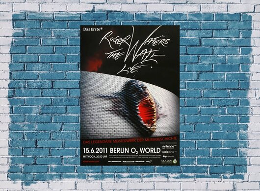 Roger Waters - Berlin, Berlin 2011 - Konzertplakat