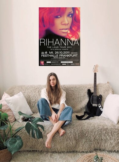 Rihanna - The Loud, Frankfurt 2011 - Konzertplakat