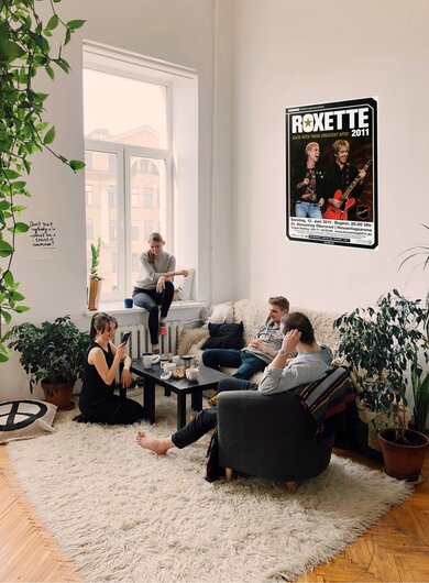 Roxette - Greatest Hits , Frankfurt 2011 - Konzertplakat