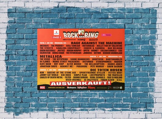 ROCK AM RING & PARK - Gesamtplakat, Rock am Ring 2008 - Konzertplakat