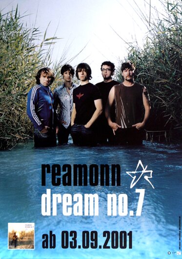 Reamonn - Dream No.7,  2001 - Konzertplakat