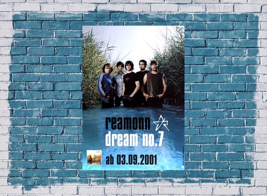 Reamonn - Dream No.7,  2001 - Konzertplakat