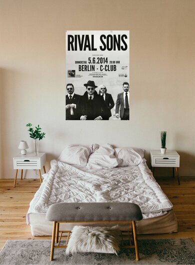 Rival Sons - Great Western , Berlin 2014 - Konzertplakat