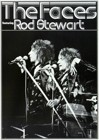 Rod Stewart & The Faces - Every Picture,  1971 - Konzertplakat