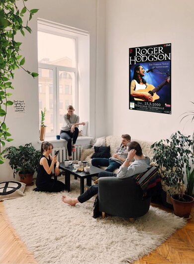 Roger Hodgson  - Open The Door, Frankfurt 2000 - Konzertplakat