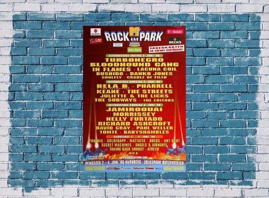 ROCK AM RING & PARK - Park / Alterna , Rock am Ring 2006 - Konzertplakat