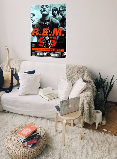 R.E.M - Monster, Frankfurt, 1995, Concert, Poster,