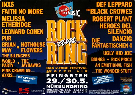 ROCK AM RING & PARK - 1993, Rock am Ring 1993 -...