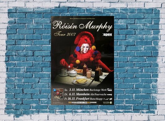 Roisin Murphy - Forever More, Tour 2007 - Konzertplakat