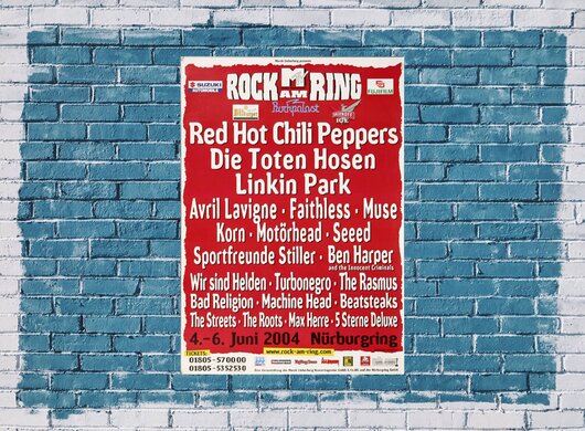 ROCK AM RING & PARK - Gesamtplakat, Rock am Ring 2004 - Konzertplakat