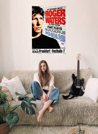 Roger Waters  - In The Flash, Frankfurt 2002 - Konzertplakat