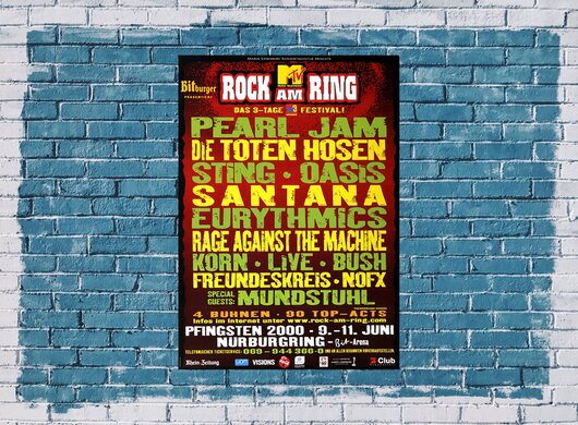 ROCK AM RING & PARK - 2000, Rock am Ring 2000 - Konzertplakat