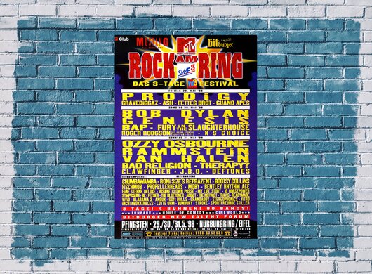 ROCK AM RING & PARK - 1998, Rock am Ring 1998 - Konzertplakat