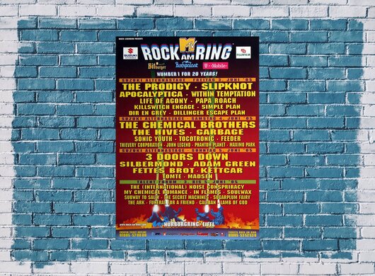ROCK AM RING & PARK - Alterna Stage, Rock am Ring 2005 - Konzertplakat