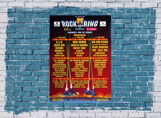 ROCK AM RING & PARK - Gesamtplakat, Rock am Ring 2005 - Konzertplakat