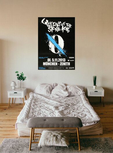 Queens of the Stone Age - Smooth Sailing , München 2013 - Konzertplakat