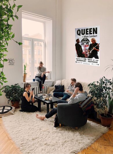 Queen - Forever , Frankfurt 2015 - Konzertplakat
