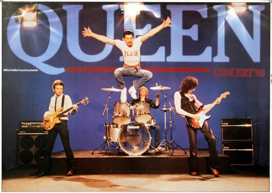 Queen - The Game,  1980 - Konzertplakat