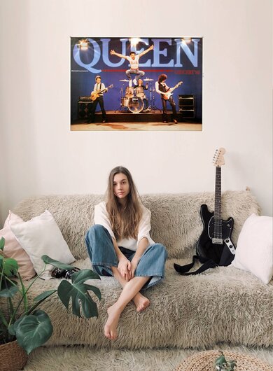 Queen - The Game,  1980 - Konzertplakat