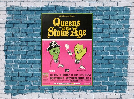 Queens of the Stone Age - Dortmund, Dortmund 2007 - Konzertplakat