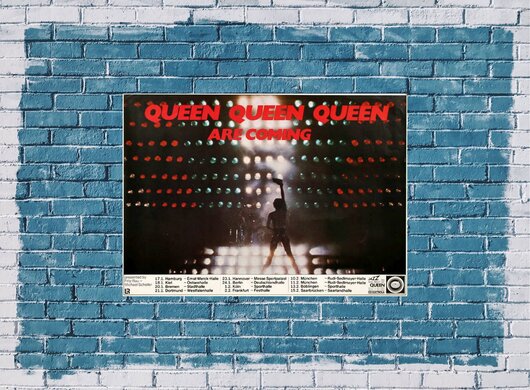 Queen - Queen Live, Tour 1979 - Konzertplakat