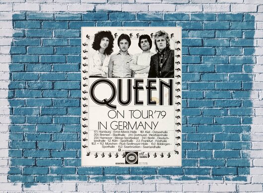Queen - The Game, Tour 1979 - Konzertplakat
